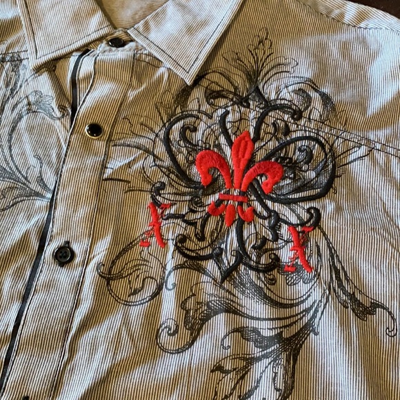 AT Collins Large Shirt Embroidered NWT - Picture 4 of 6